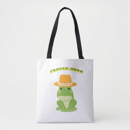 Just a Froggy Day Tote Bag (Voorkant)