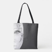 Just a Girl Tote Bag (Achterkant)