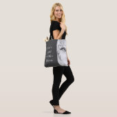 Just a Girl Tote Bag (Op model)