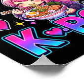 Just A Girl Who Loves Anime Ramen And K-p  Poster (Hoek)