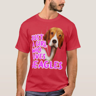 Just A Girl Who Loves Beagles T-shirt