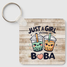 "Just a Girl Who Loves Boba" Gepersonaliseerde Sle