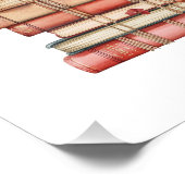 Just a Girl Who Loves Books Foto Afdruk (Hoek)