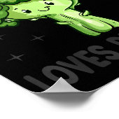 Just A Girl Who Loves Broccoli Funny Broccoli Love Poster (Hoek)