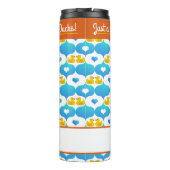 Just a Girl Who Loves Cruising and Ducks–Name Thermosbeker (Achterkant)