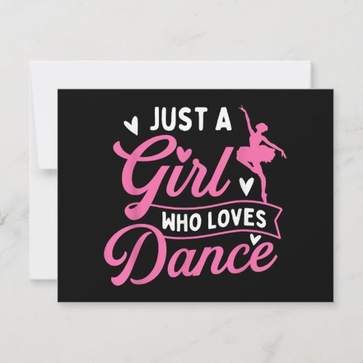 Just a Girl Who Loves Dance beroemd gemaakt door D (Voorkant)