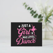 Just a Girl Who Loves Dance beroemd gemaakt door D (Staand voorkant)