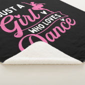 Just a Girl Who Loves Dance beroemd gemaakt door D Sherpa Deken (3/4)