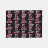 Just A Girl Who Loves Dance Gift for Dancer  Fleece Deken (Voorkant (Horizontaal))