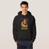 Just a Girl Who Loves Ducks Ducks  1 Hoodie (Voorkant volledig)