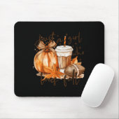 Just A Girl Who Loves Fall Pumpkin Cozy Autumn Fal Muismat (Met muis)