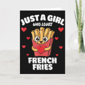 Just A Girl Who Loves French Fries, French Fries L Kaart (Voorkant)