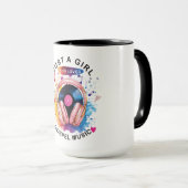 Just a girl who loves Gospel Music Mug Mok (Voorkant rechts)