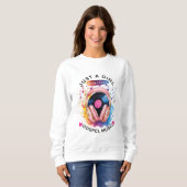 Just a girl who loves Gospel Music Sweatshirt (Voorkant volledig)