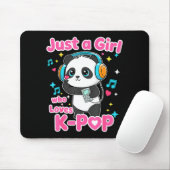 Just A Girl Who Loves K-p Cute Panda Muismat (Met muis)