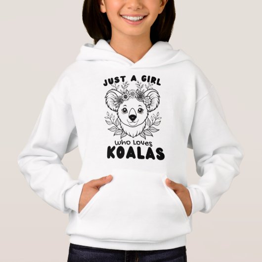 Just a Girl who Loves Koalas (Voorkant)