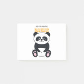 Just A Girl Who Loves Pandas Post-it® Notes (Voorkant)