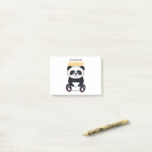 Just A Girl Who Loves Pandas Post-it® Notes (Op bureau)