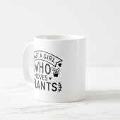 Just A Girl Who Loves Plants Koffiemok (Voorkant links)