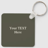 Just A Girl Who Loves Plants Sleutelhanger (Achterkant)