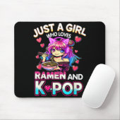 Just A Girl Who Loves Ramen And K-p Muismat (Met muis)