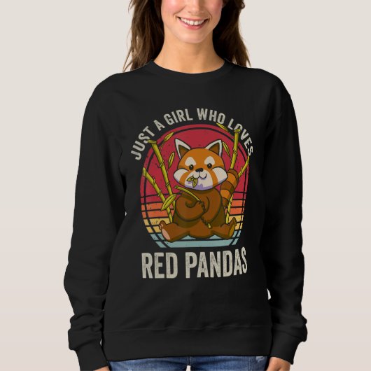 Just A Girl Who Loves Red Pandas Trui (Voorkant)