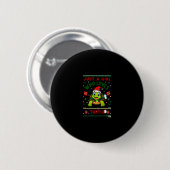 Just A Girl Who Loves Turtle Matching Christmas Pa Ronde Button 5,7 Cm (Voorkant /achterkant)