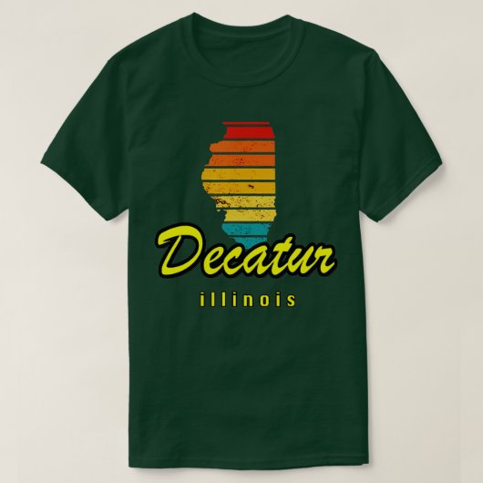 Just a Kid From Decatur Illinois T-shirt (Design voorkant)