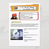 ‘Just a Kiss’ Painting on a Small-Scale Print Kaart (Achterkant)