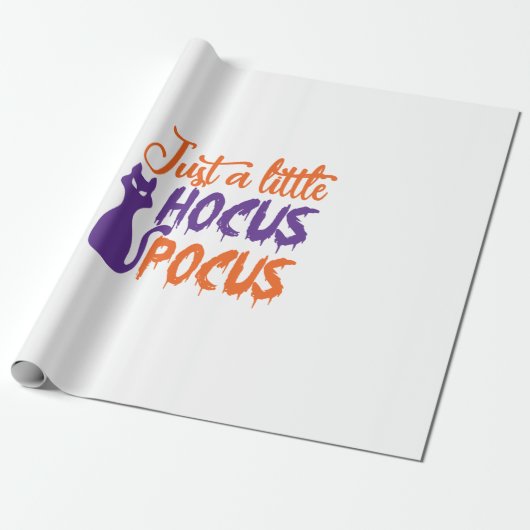 just a little hocus pocus cadeaupapier (Uitgerold)