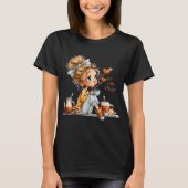 Just a Little Magic | Cute Cozy Girl  T-shirt (Voorkant)