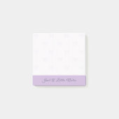 Just A Little Note Lilac Bow Watermark (Voorkant)