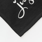 Just A Lovely Goose Bouquet Roses Floral Valentine Fleece Deken (Hoek)