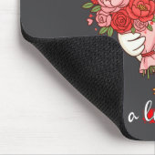 Just A Lovely Goose Bouquet Roses Floral Valentine Muismat (Hoek)