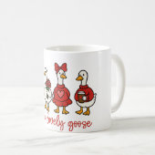 Just a Lovely Goose Cute Goose Coffee Mug Koffiemok (Voorkant rechts)