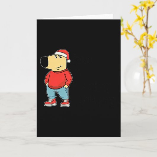 Just A Low-key Chill Dog Guy, My New Character Mem Kaart (Gele Bloem)