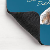 Just A Lowkey Chill Dude Cute Raccoon Funny Meme Muismat (Hoek)