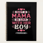 Just a Mama in Love with Her Boy Planner (Voorkant)