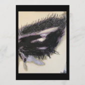 ‘Just a Memory’ Painting on a Small-Scale Print  Kaart (Voorkant)