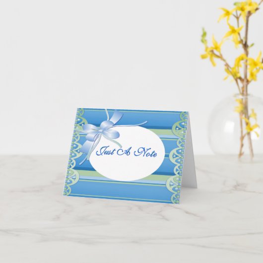 Just a Notecard Kaart (Gele Bloem)