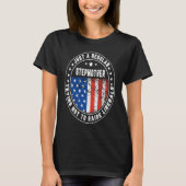 Just A Regular Stepmother Raise Liberals USA Ameri T-shirt (Voorkant)