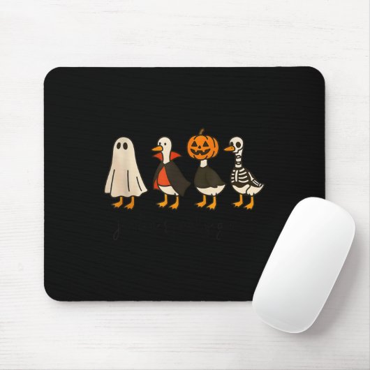 Just A Soky Goose Halloween Cute Ghost Goose Soky  Muismat (Met muis)