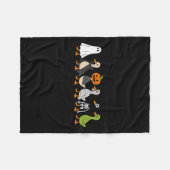 Just A Soky Goose Halloween  Fleece Deken (Voorkant (Horizontaal))