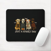 Just A Soky Paw Funny Dog Halloween Characters  Muismat (Met muis)