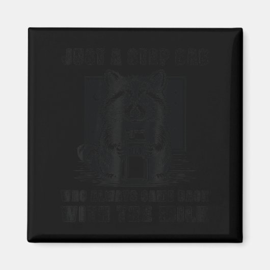 Just A Step Dad Who Always Came Back With The Milk Magneet (Voorkant)