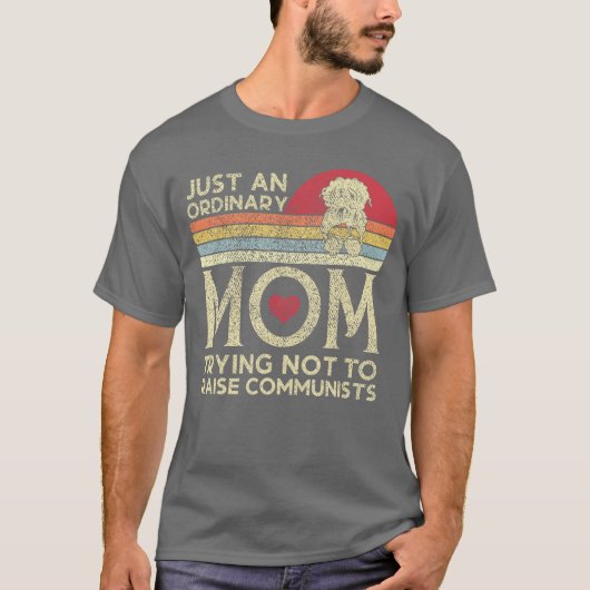 Just An Ordinary Mamarying Noto Raise Communists M T-shirt (Voorkant)