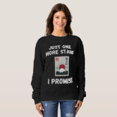 Just another stamp saying collector collection trui (Voorkant volledig)