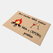 Just Another Wine Mat - Camping Doormat (Schuin)