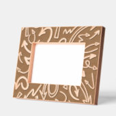 Just Arrows Etched Wooden Frame Engraved Frames Gegraveerde Lijstjes (Links)