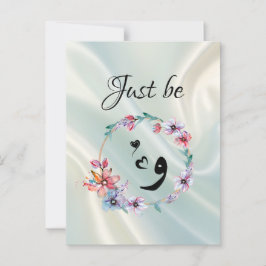 Just be "wow" briefkaart